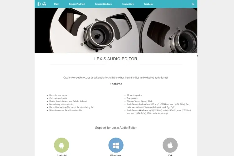 Lexis Audio Editor