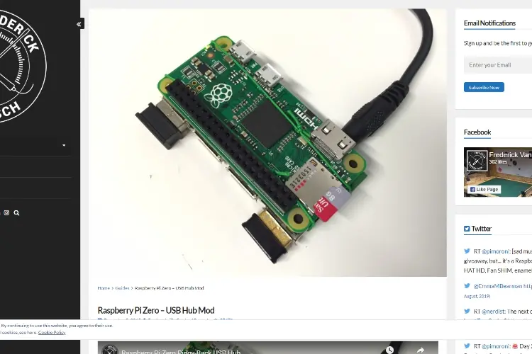 Raspberry Pi Zero: Multiple Port USB Hub