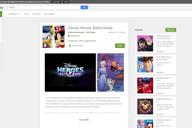 Disney Heroes: Battle Mode