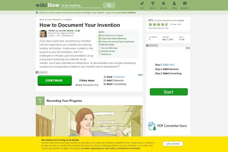  Document Your InventionIdea