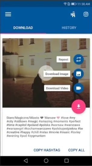 Download Instagram ReelsVideos on Android