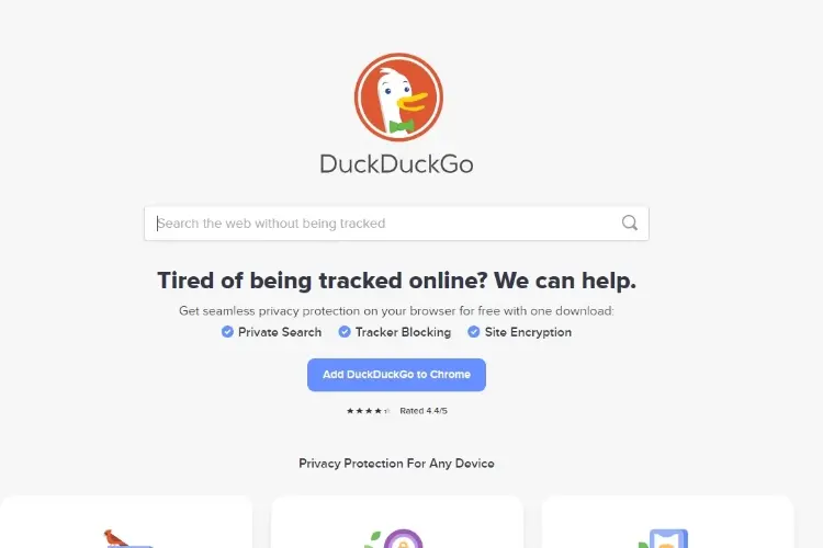 Historyof DuckDuckGo