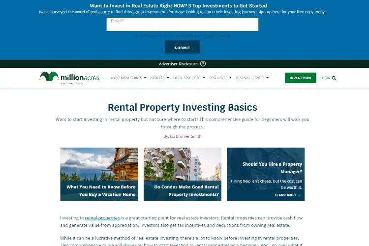 Investing in Real Estate through Rental Property